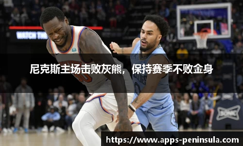 尼克斯主场击败灰熊，保持赛季不败金身
